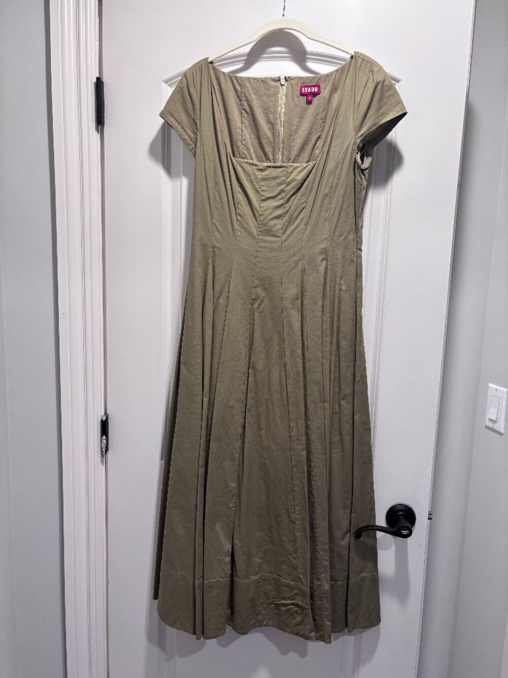 STAUD Short Sleeve Wells Dress - Picture 2 of 4